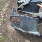 Пыльник Honda Civic 5D пыльник бампера передний