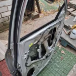 Honda Civic 5D дверь задняя правая серебро