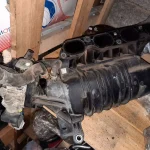 Toyota corolla e120 впускной коллектор