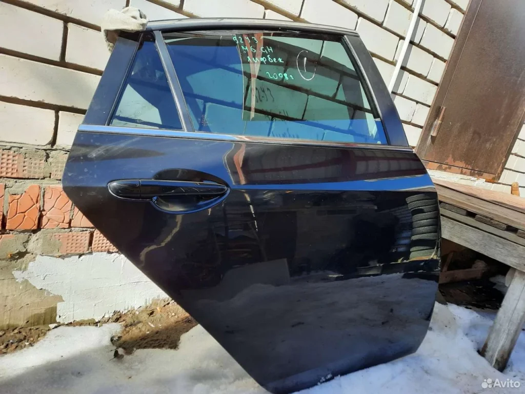 Mazda 6 GH лифтбек дверь задняя черная
