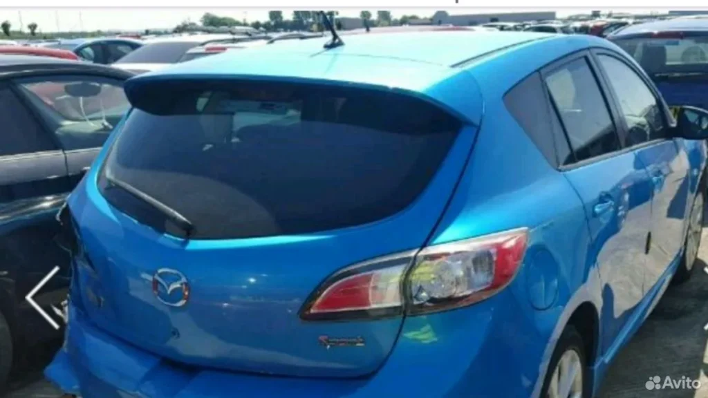 Mazda 3 BL спойлер хэтчбек