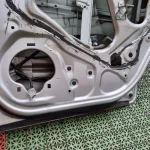 Honda Civic 5D дверь задняя правая серебро