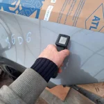 Honda Civic 5D крыло правое серое