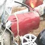 Мазда 6 гш дверь передняя правая красная